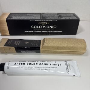 L'Oreal Paris Colorsonic Permanent Hair Color Cartridge #9 Light Blonde Natural